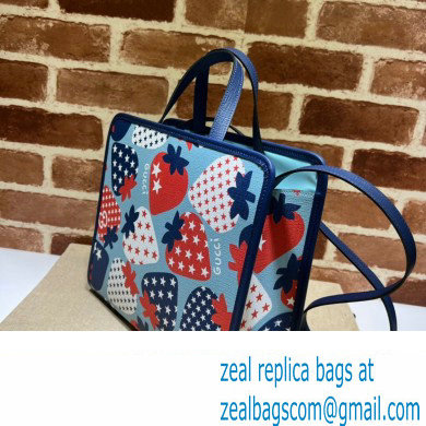 Gucci print tote bag 630542 GG Supreme canvas 02 - Click Image to Close
