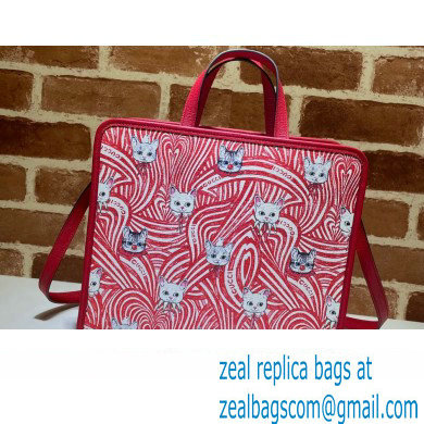 Gucci print tote bag 630542 GG Supreme canvas 03 - Click Image to Close