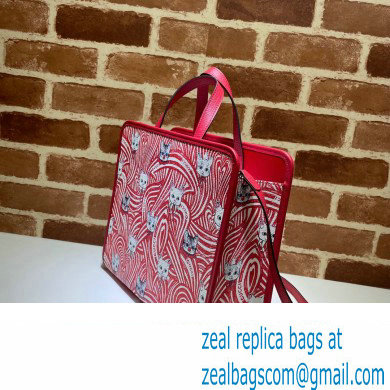 Gucci print tote bag 630542 GG Supreme canvas 03 - Click Image to Close