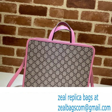 Gucci print tote bag 630542 GG Supreme canvas 04 - Click Image to Close