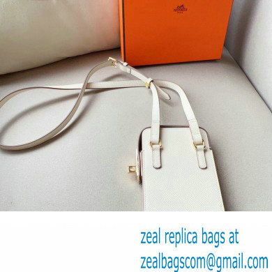 Hermes Hac a Box Phone Case in Epsom Leather SS23 04