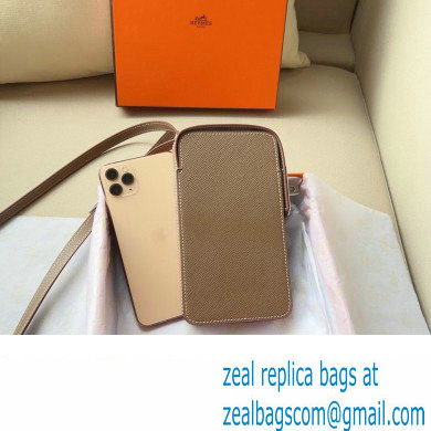 Hermes Hac a Box Phone Case in Epsom Leather SS23 08