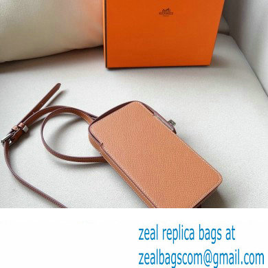 Hermes Hac a Box Phone Case in Epsom Leather SS23 12