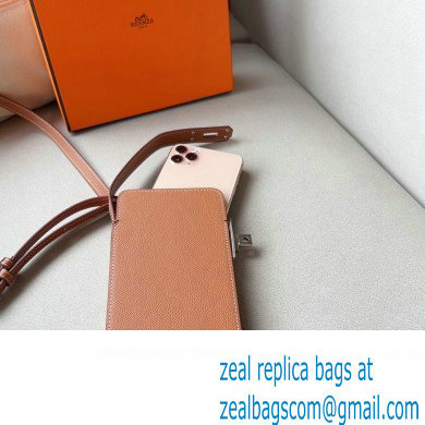 Hermes Hac a Box Phone Case in Epsom Leather SS23 12