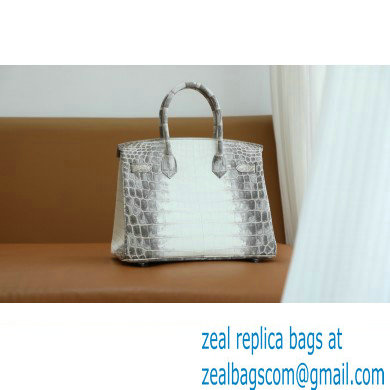 Hermes himalaya BIRKIN 30/35 bag with SILVER/GOLD hardware