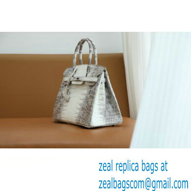 Hermes himalaya BIRKIN 30/35 bag with SILVER/GOLD hardware