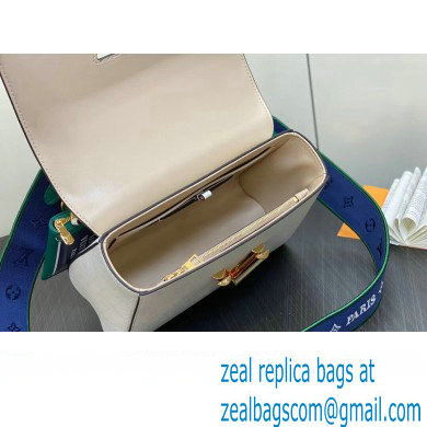 Louis Vuitton Calfskin Twist MM Bag M23514 White 2023