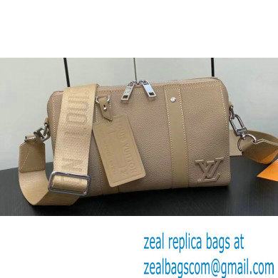 Louis Vuitton Cowhide leather City Keepall Bag Beige 2023 - Click Image to Close