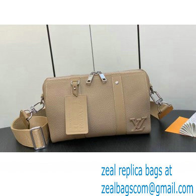 Louis Vuitton Cowhide leather City Keepall Bag Beige 2023 - Click Image to Close