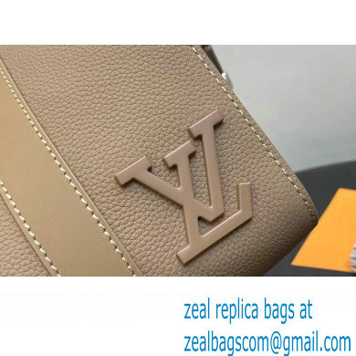 Louis Vuitton Cowhide leather City Keepall Bag Beige 2023
