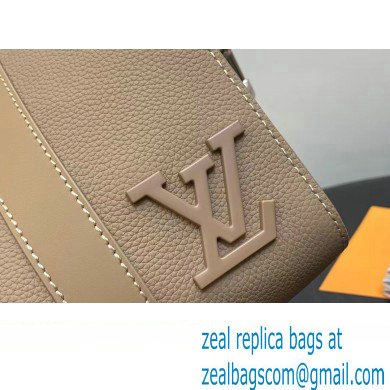 Louis Vuitton Cowhide leather City Keepall Bag Beige 2023 - Click Image to Close