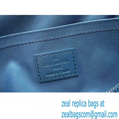 Louis Vuitton Cowhide leather City Keepall Bag M22486 Bright Blue 2023 - Click Image to Close