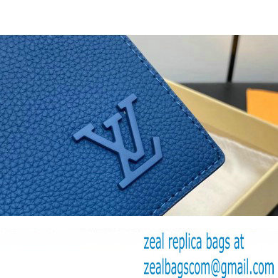 Louis Vuitton Cowhide leather Multiple Wallet M82809 Atlantic Blue 2023 - Click Image to Close