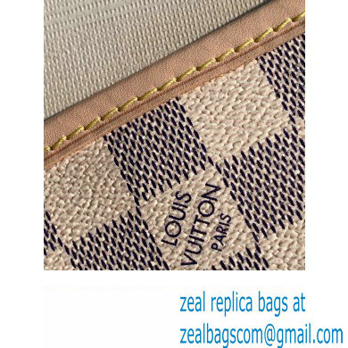 Louis Vuitton Damier Azur Canvas Neverfull PM Bag N41362 Beige 2023