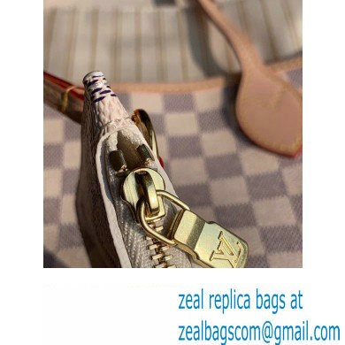 Louis Vuitton Damier Azur Canvas Neverfull PM Bag N41362 Beige 2023