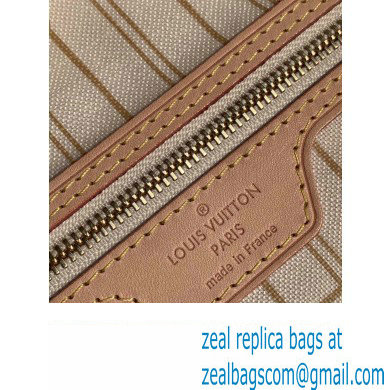 Louis Vuitton Damier Azur Canvas Neverfull PM Bag N41362 Beige 2023 - Click Image to Close