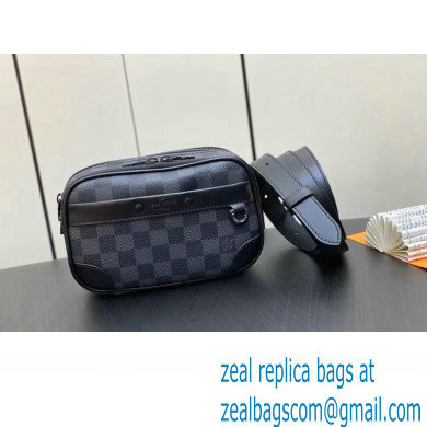 Louis Vuitton Damier Canvas Nano Alpha Bag M82542 2023 - Click Image to Close