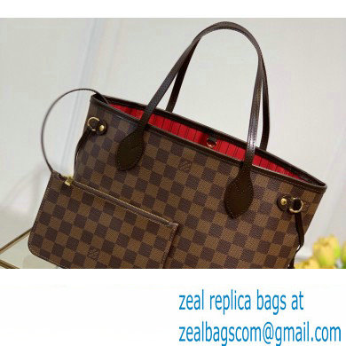 Louis Vuitton Damier Ebene Canvas Neverfull PM Bag N41359 2023 - Click Image to Close