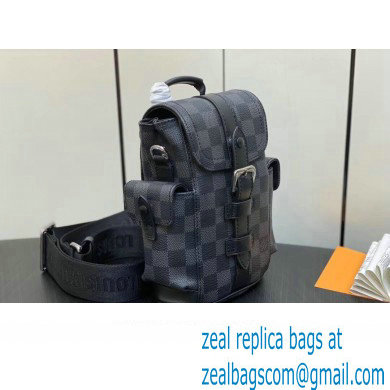 Louis Vuitton Damier Graphite Canvas Nano Christopher Bag M82769 2023