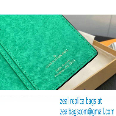 Louis Vuitton Damier Pop Canvas Brazza Wallet N40541 Green 2024 - Click Image to Close