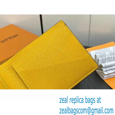 Louis Vuitton Damier Pop Canvas Multiple Wallet N40542 Yellow 2024