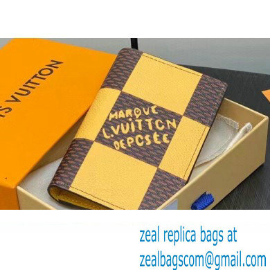 Louis Vuitton Damier Pop Canvas Pocket Organizer Wallet N40596 Yellow 2024 - Click Image to Close