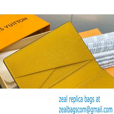 Louis Vuitton Damier Pop Canvas Pocket Organizer Wallet N40596 Yellow 2024 - Click Image to Close