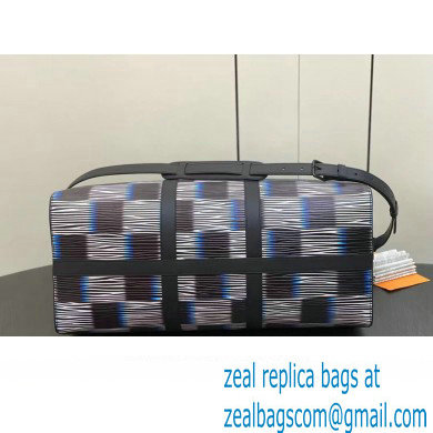 Louis Vuitton Damier Rush Epi XL Leather Keepall Bandouliere 50 Bag M23771 Blue Moon 2024