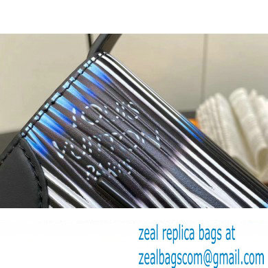 Louis Vuitton Damier Rush Epi XL Leather Micro Steamer Bag M82817 Blue Moon 2024