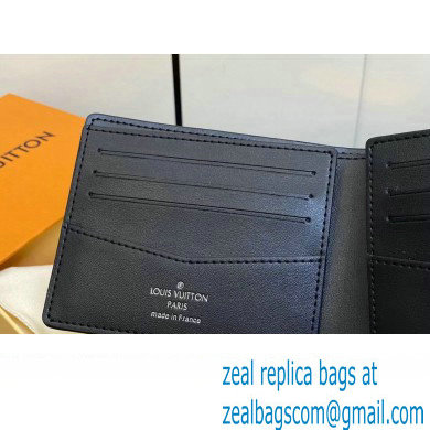Louis Vuitton Damier Rush Epi XL Leather Slender Wallet M82821 Blue Moon 2024