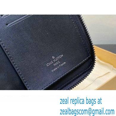 Louis Vuitton Damier Rush Epi XL Leather Zippy Wallet Vertical M82820 Blue Moon 2024 - Click Image to Close