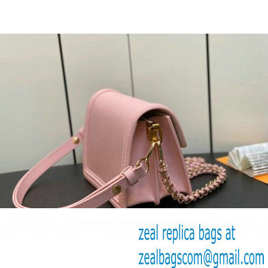 Louis Vuitton Epi grained cowhide leather Mini Dauphine Bag M23558 Pink 2023 - Click Image to Close