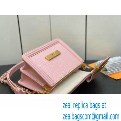 Louis Vuitton Epi grained cowhide leather Mini Dauphine Bag M23558 Pink 2023 - Click Image to Close