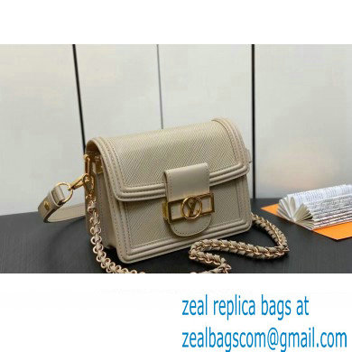 Louis Vuitton Epi grained cowhide leather Mini Dauphine Bag M23559 Poivre Brown 2023