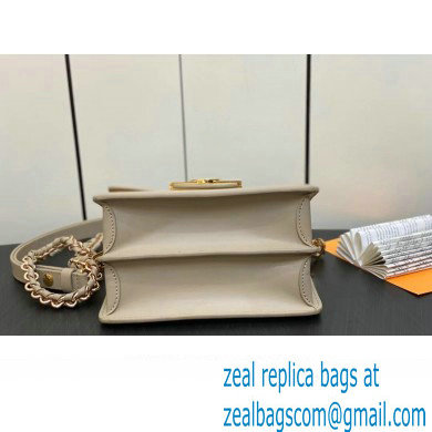 Louis Vuitton Epi grained cowhide leather Mini Dauphine Bag M23559 Poivre Brown 2023 - Click Image to Close