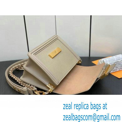 Louis Vuitton Epi grained cowhide leather Mini Dauphine Bag M23559 Poivre Brown 2023 - Click Image to Close