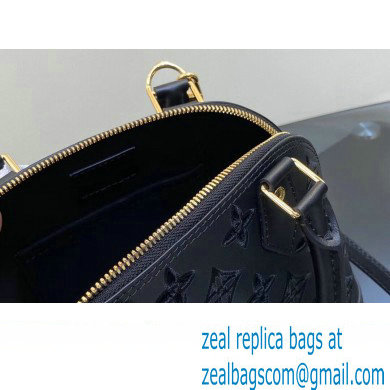 Louis Vuitton LV Broderie Anglaise Alma BB Bag M22878 Black 2023