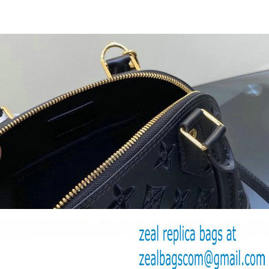 Louis Vuitton LV Broderie Anglaise Alma BB Bag M22878 Black 2023