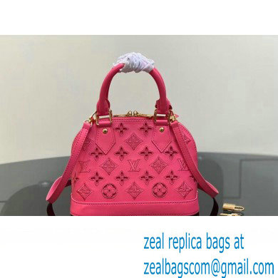 Louis Vuitton LV Broderie Anglaise Alma BB Bag M22878 Pink 2023 - Click Image to Close