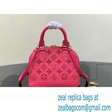 Louis Vuitton LV Broderie Anglaise Alma BB Bag M22878 Pink 2023