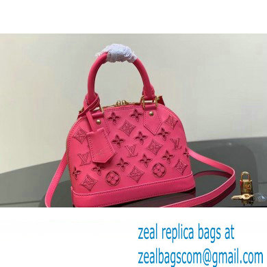 Louis Vuitton LV Broderie Anglaise Alma BB Bag M22878 Pink 2023