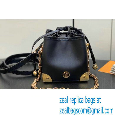 Louis Vuitton LV Charms Noe Purse Bag M82886 Leather Black 2023