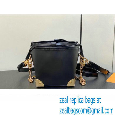 Louis Vuitton LV Charms Noe Purse Bag M82886 Leather Black 2023 - Click Image to Close