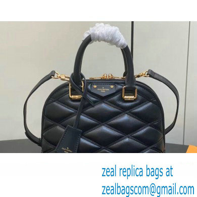 Louis Vuitton Lamb leather Alma BB Bag Black 2023