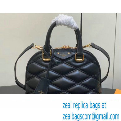 Louis Vuitton Lamb leather Alma BB Bag Black 2023 - Click Image to Close