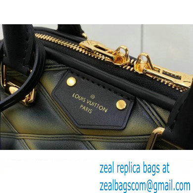 Louis Vuitton Lamb leather Alma BB Bag M23576 Black/Beige 2024 - Click Image to Close