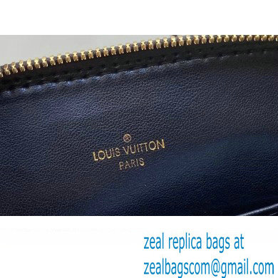 Louis Vuitton Lamb leather Alma BB Bag M23576 Black/Beige 2024 - Click Image to Close