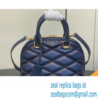 Louis Vuitton Lamb leather Alma BB Bag M23666 Navy Blue 2024