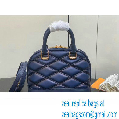 Louis Vuitton Lamb leather Alma BB Bag M23666 Navy Blue 2024 - Click Image to Close