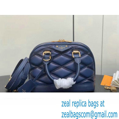 Louis Vuitton Lamb leather Alma BB Bag M23666 Navy Blue 2024 - Click Image to Close